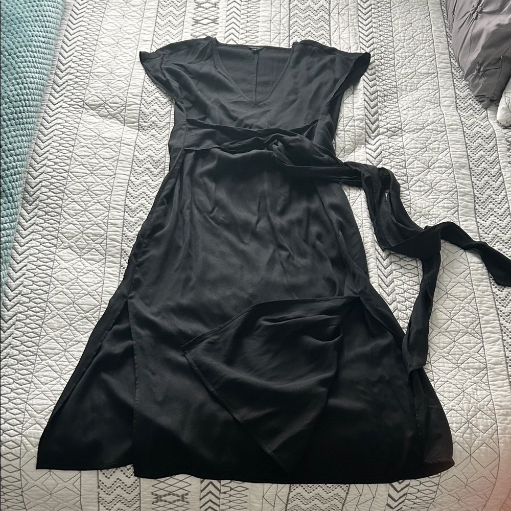 Ann Taylor Classic Black Midi Dress